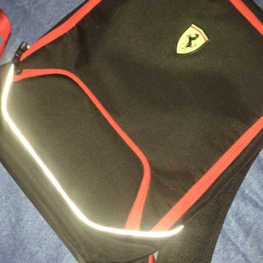Ferrari Backpack (Black/Red)